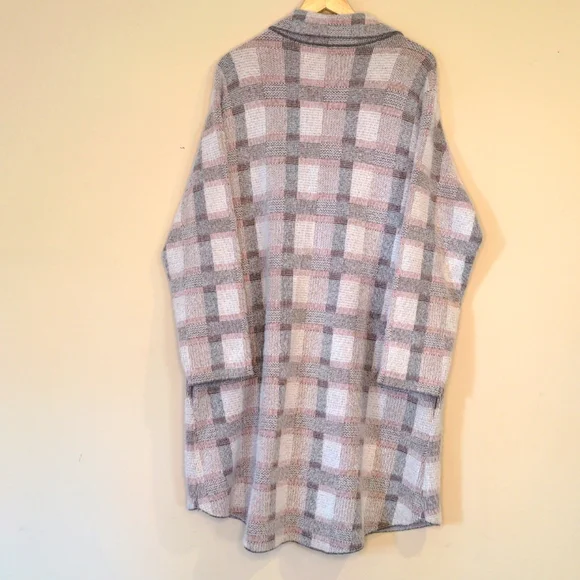 Pilcro ELiza Eyelash Sweater Jacket Size XL - Picture 3 of 11